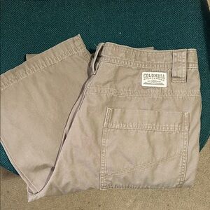 Columbia Men's Omni Shield Khaki Pants 34x34